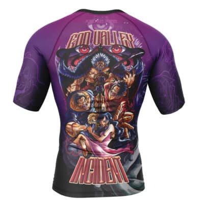 God Valley Incident One Piece Short Sleeve Rash Guard Compression Shirt