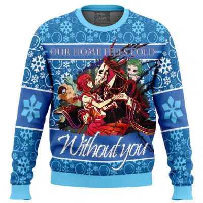 Elias and Chise Ancient Magus' Bride Ugly Christmas Sweater