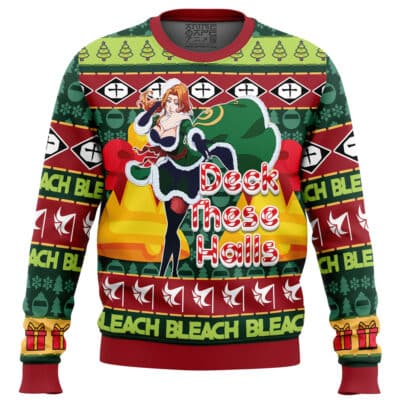 Christmas Rangiku Matsumoto Brave Souls Bleach Ugly Christmas Sweater